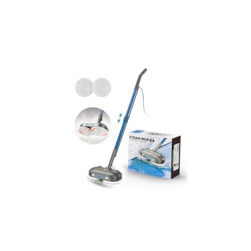 Image of Scrubbing Steam Mop with Rotating Pads for Floor Cleaning,Steam Cleaner F6