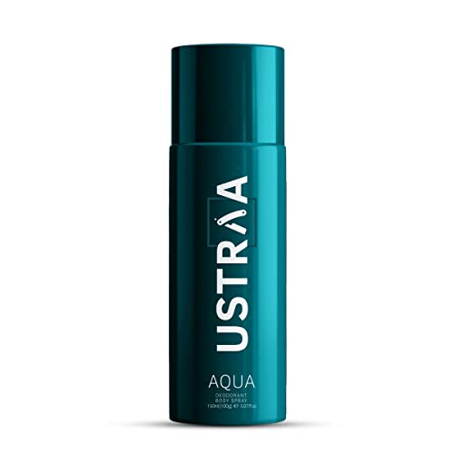 Ustraa Black and Aqua Deodorant Spray - For Men - 150ml - Image 5
