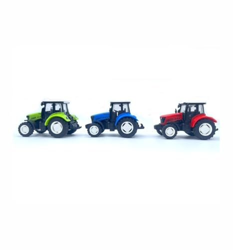 Image of CENTY Toys Winfield Tractor Set, Friction Powered, Toy Vehicle for Kids