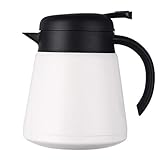 La gran abertura hace que el llenado de agua sea fácil y también fácil de limpiar. Una olla ideal para café, té, bebidas, leche, etc.