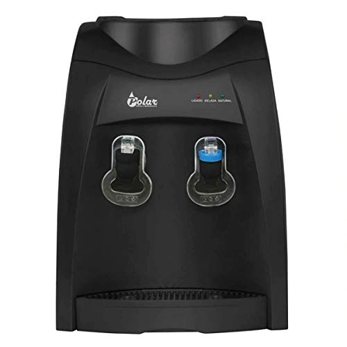 Bebedouro Eletronico Polar Preto - Natural e Gelada - 127 V
