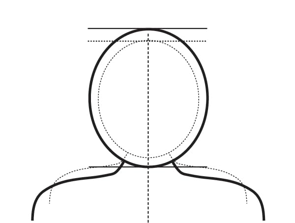 Autocollant guide de prise de vue pour photo de passeport 5,1 x 3,8 cm sur boîtier Kodak FZ55