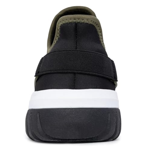Image of Nautica Men's Slip-On Sneakers - Casual Fashion Shoes for Walking, in Medium & Wide Widths