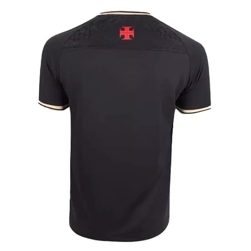 Camisa Vasco Oficial III Goleiro 22/23 Preto Kappa - Masculina (as2, alpha, l, regular)