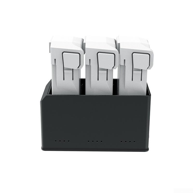 Caricabatterie a tre batterie 100W per droni Outdoor | Ingresso da 100 W, 3 batterie contemporaneamente, tempo di ricarica più veloce, massimizza il tempo di volo