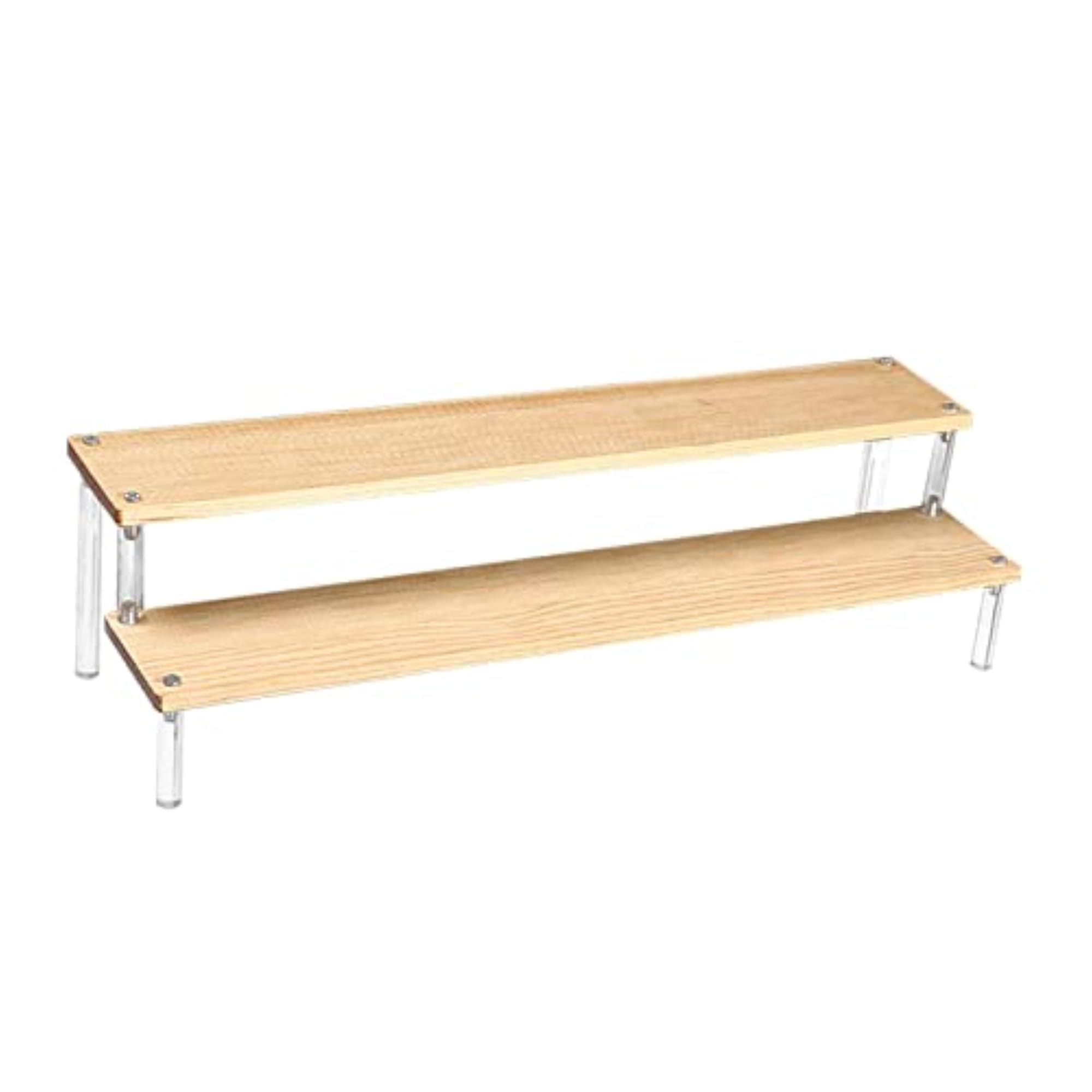 Transparent Acrylic Display Riser Shelf Organizer