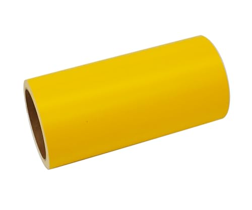 シルエットカメオ・ステカSV-12対応 再剥離カッティング用シートCX屋外短期用 305mm×10m 貼った後はがしやすい 短期ショーウィンドウや短期看板に最適 (黄(イエロー))