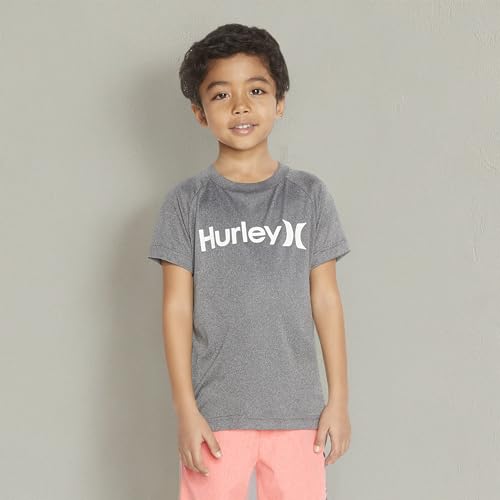 Image of Hurley Boys' Graphic UPF 50+ Rash Guard Swim Shirt