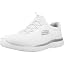 White Mesh Silver Gray Trim