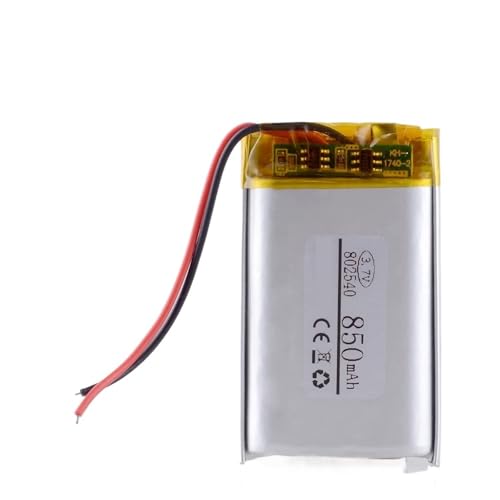 Batería 3,7V 602540 para auriculares bluetooth y reproductores portátiles