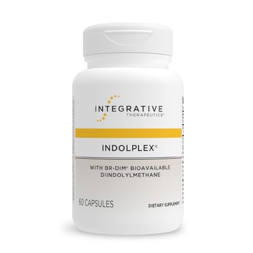 Integrative Therapeutics Indolplex - Bioavailable DIM Supplement - Supports Healthy Estrogen Metabolism* - Gluten Free - Dairy Free - Vegan - 60 Tablets