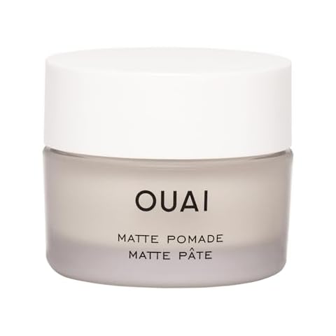 OUAI Matte Pomade - Medium Control Finishing Paste for Textured and Relaxed Look Cover