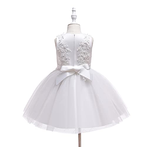 Weileenice Flower Girls Wedding Dress Tulle Little/Girl Lace Bridesmaid Holiday Pageant Party Tutu Dresses2