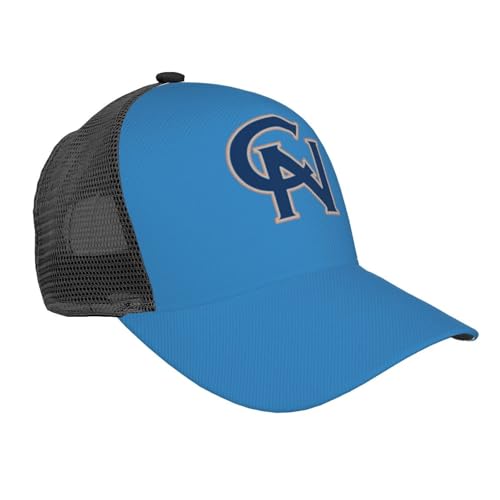 Carson Newman University Hat Adjustable Washable Adult Curved Brim Mesh Baseball Cap Black