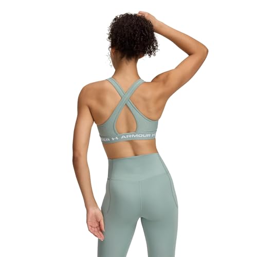 Image of Under Armour Women's Crossback Mid Impact Sports Bra