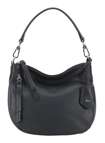 Sac hobo ABRO Adria Juna bleu marine en cuir de qualité