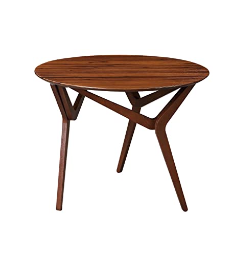 Boraam Sydney Adjustable Table [Chestnut Wire-Brush] #TOP6