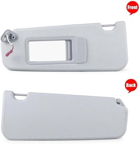 Pare-soleil gauche BMW Série 3 X1 miroir cassé solution remplacement