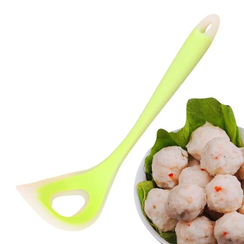 Zetqhuu Creatore di Polpette | Stampo Rotondo Silicone Riutilizzabile per Cucina | Utensile Ergonomico per Polpette Crocchette Dough Verdure Pesce Pollo | Ristorante Commerciale