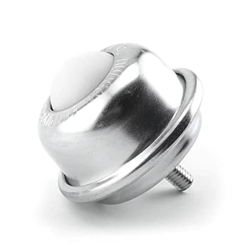 NSBT-1CS Hudson Bearings Stud Mounted Ball Transfer, Nylon Wheel, 5/16-18 Stem