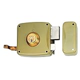 Palanca a dos vueltas. Lince 3017210 Cerradura 5125A-BO/ 80 Derecha, Oro