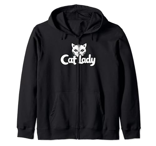 Funny Kitty Cat Lover Cat Lady Animal Lover Cat Sweat à Capuche