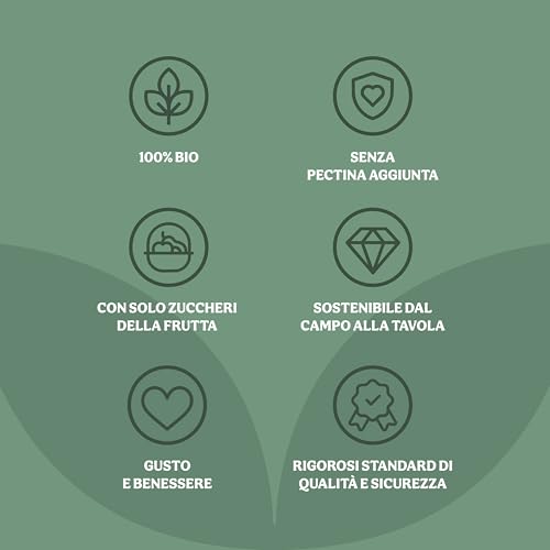 Probios Composta Di Mirtilli Bio - Senza Glutine E Composta Di Frutta Senza Zucchero - Dolcezza E Sapore Naturale Senza Pectina Aggiunta - Confezione Da 6 X 220 G - 9