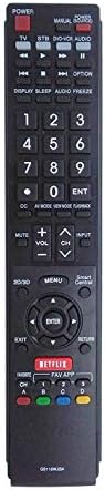 New Lost Replaced Remote GB118WJSA for Sharp AQUOS TV LC70LE745U LC70LE845U LC70LE8470U LC70LE847U LC70UD1U LC70UD1U LC80LE632U LC80LE632U LC80LE633U LC80LE633U LC80LE657U LC80LE844U