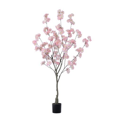 Nafresh Tall Artificial Cherry Blossom Tree, 4Ft(48'), Realistic Potted Silk