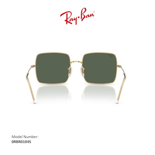 Image of Ray-Ban Sunglasses for Women - 0RBR0104S Square Reversed | Ray-Ban Sunglasses - Non-Polarized Lenses, Metal Frame Designer Sunglasses Womens