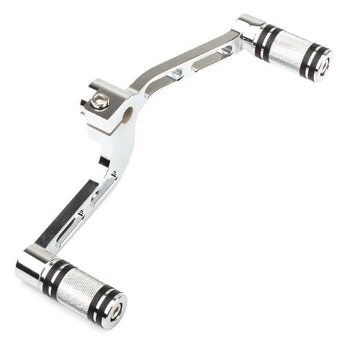 Manette Levier de Changement Kit de levier de vitesse pour moto, levier de vitesse, talon, pour Harley Davidson Sportster XL883 XL 1200, commandes intermédiaires Pédale de changement de vitesse pliabl