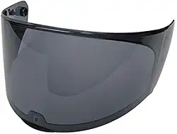 Capacetes LS2 unissex para adultos e jovens Stream & Rapid Dark Smoke Shield, tamanho único