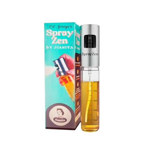 JUANITA® SprayZen pulverizador aceite spray, spray aceite cocina 300mL, pulverizador aceite sin fugas, aceitera spray pulverizador de vidrio, pulverizador ideal para aceite de oliva, salsa de soja