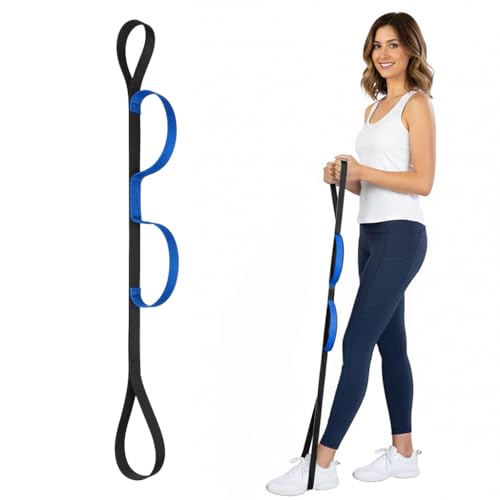 Hufopik 42 Inch Leg Lifter Strap Hand Grip for Adult, Senior, Elderly,Long Legs, Mobility aids
