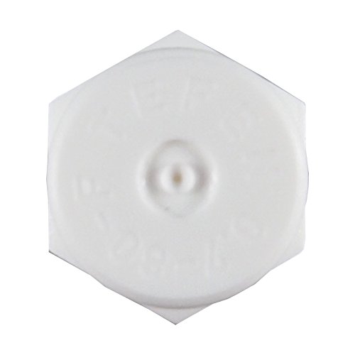 Tefen Plastic Fogger Misting Nozzles With Poly Filter White 1/8In Npt 1 Gph 10 Pack #TOP3