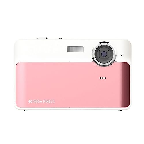 Petite caméra numérique étudiante rose pour débuter en vidéo VLOG