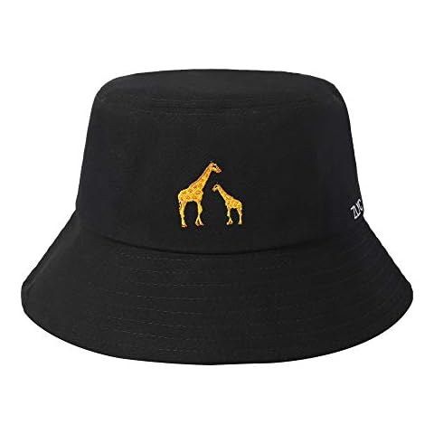 ZLYC Women's Giraffe Bucket Hat Cover