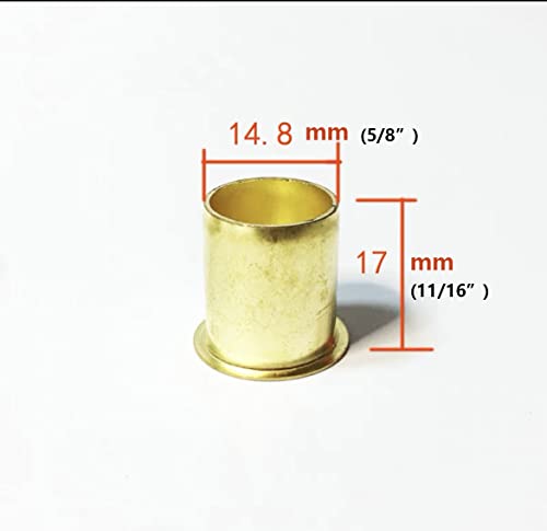 Pine Needle Coiling Tool - Set Of 5 - Basket Weaving Gauge (Brass) #TOP2