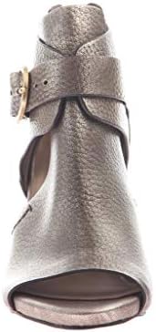 naked Feet Women's Lyra Open Toe Booties - Soft Gold - 10 M US | Image 3