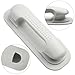 Snap Davits Handle Pad, Boat Gray Plastic, Large Stable Contact Area for Firm Grip
