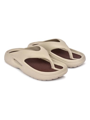 Image of HEALTH FIT Extra Soft Premium Slippers with Soft Acupressure Comfortable & Light Weight Stylish & Anti-Skid Classic Ultra Soft Casual Waterproof & Everyday Flip Flops HF147