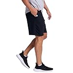 Russell Athletic Men's Relaxed Fit 9" Cotton Shorts with Pockets, Adjustable Elastic Waist, Sizes S-4X - Image 3