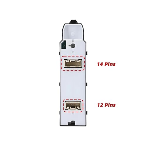 Interrupteur de vitre électrique réactif pour commande fluide de lève-vitre - 5
