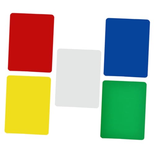 Milisten 3sets 5pcs Poker Cut Cards Professional Poker Dealing Tools Material Smooth Edges for Safe Handling for Home Games and Parties 5pcs*3