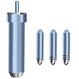 kit transfert textile Matériaux de qualité supérieure : fabriquées en alliage de haute qualité, les lames sont tranchantes, durables, résistantes à l'usure, à la rouille et à la corrosion. Le boîtier spécialement conçu est stable et durable pour une utilisation à long terme. Associez-le avec des feuilles de transfert Cricut pour un effet de feuille d'aluminium de qualité supérieure sur vos travaux manuels.