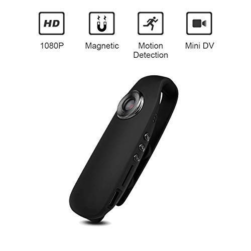 Newwings Mini Body Camera, 1080P/720P Portable Wearable Video Recorder with Motion Detection, Small Pocket Security Camera Sports DV Cam
