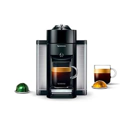 Nespresso Vertuo Coffee and Espresso Machine by De'Longhi, Piano Black