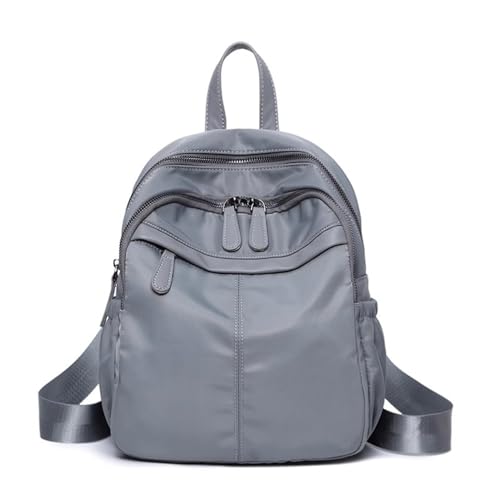 Rucksack Daypack Women Casual Cloth Backpack Travel Bag(Gray,Medium)