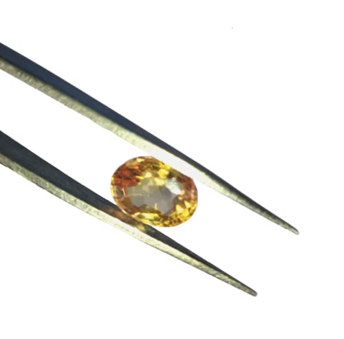 Citrine naturelle 3,62 carats coupe ovale mixte pour bague élégante