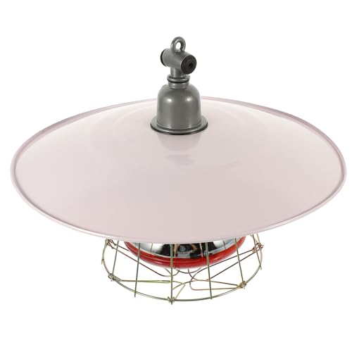 BESTYASH Lámpara de Calefacción para Reptiles 250W Luz Cerámica de Conservación de Calor Portalámparas Seguro para Jaulas de Lagartos y Animales Color Aleatorio